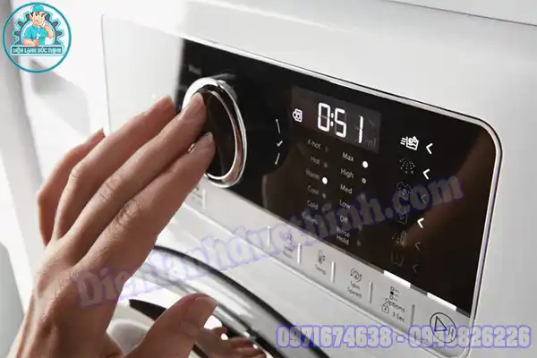 Cách test lỗi máy giặt Samsung cửa trên