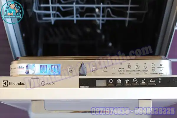 Máy rửa bát Electrolux báo lỗi ECO