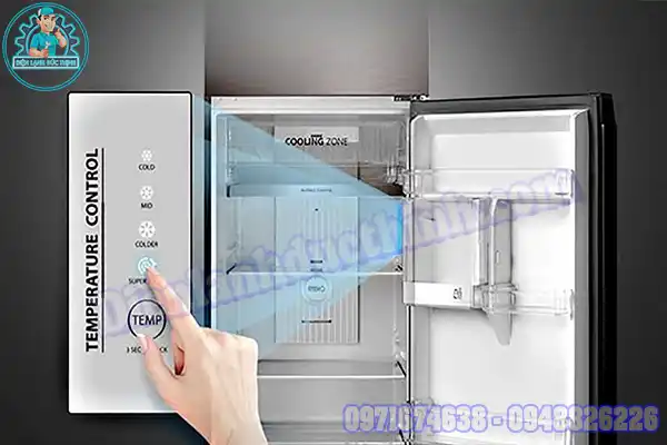 Mã lỗi tủ lạnh LG Side by Side