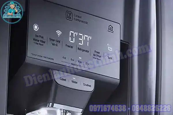 Tủ lạnh LG inverter báo lỗi nháy đèn 3 lần
