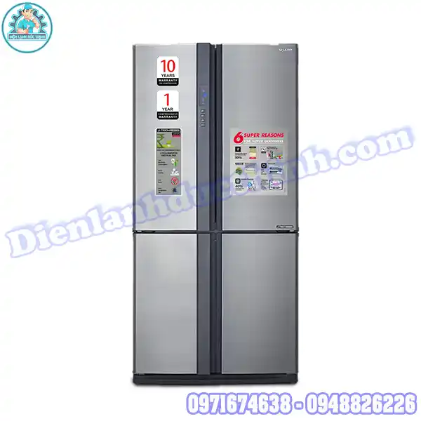 Bảng Mã Lỗi Tủ Lạnh Sharp Thường Và Inverter Và Cách Test, Reset