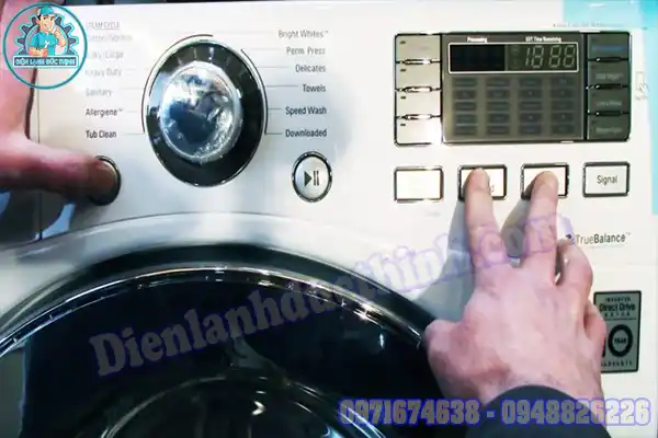 Mã lỗi máy giặt LG Inverter