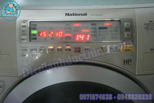 Mã lỗi máy giặt National HA0