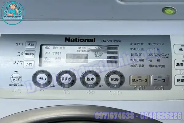 Lỗi H27 máy giặt National nội địa