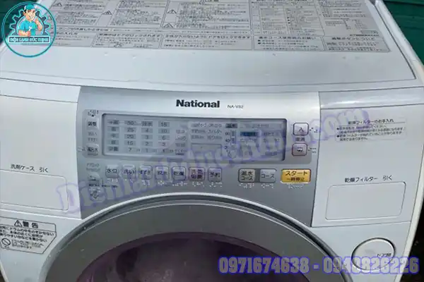 Lỗi U13 máy giặt National nội địa
