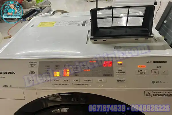 Máy giặt National báo lỗi H51