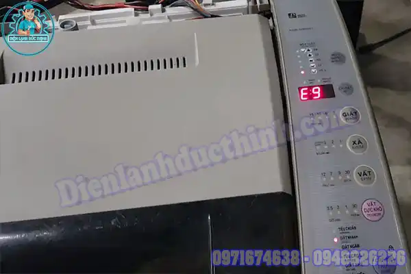 Mã lỗi máy giặt Aqua EA