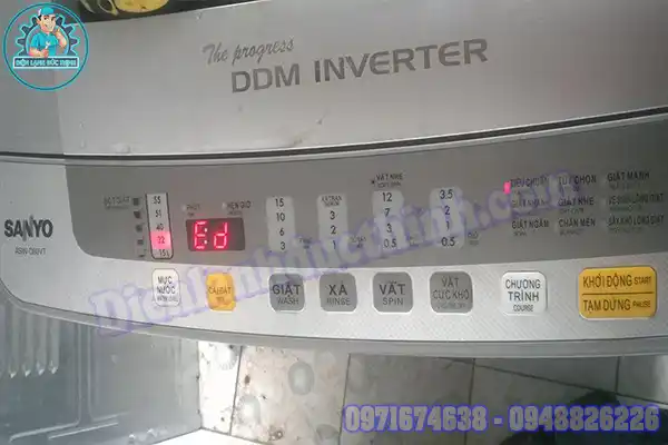 Mã lỗi máy giặt Aqua Inverter