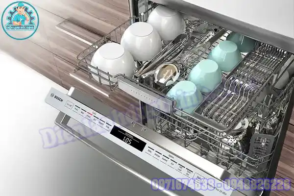 Các ký hiệu trên máy rửa bát Bosch serie 6