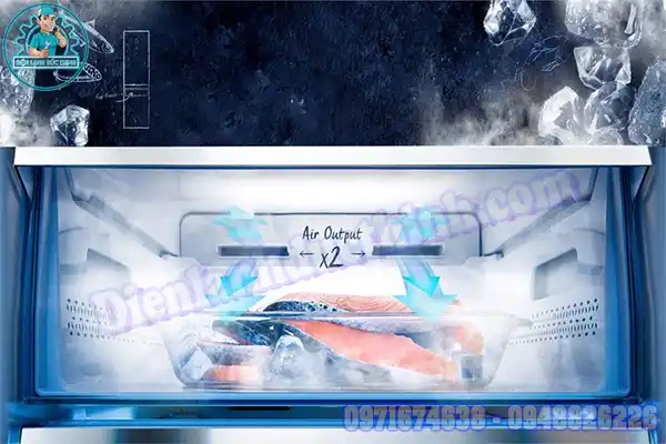 Tủ lạnh Casper lỗi 2e
