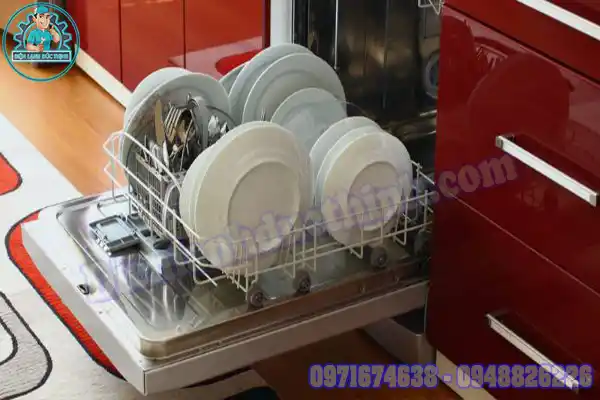 Máy rửa chén Candy báo lỗi ef
