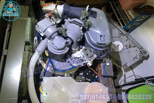 Lỗi E5 máy rửa bát Galanz