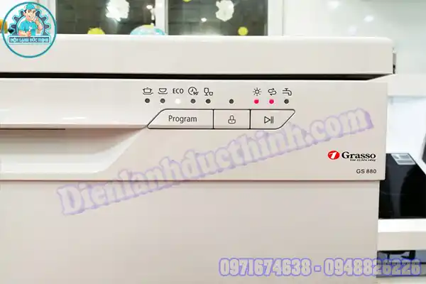 Bảng Mã Lỗi Máy Rửa Bát Grasso & Cách Tự Sửa Chữa Tại Nhà1