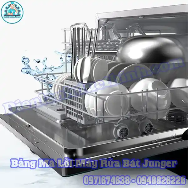 Bảng Mã Lỗi, Thông Số Cảm Biến & Quạt Máy Rửa Bát Junger