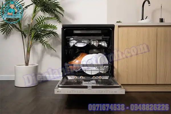 LG dishwasher error code HE