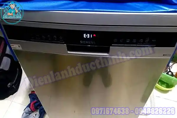 Siemens dishwasher error code E24