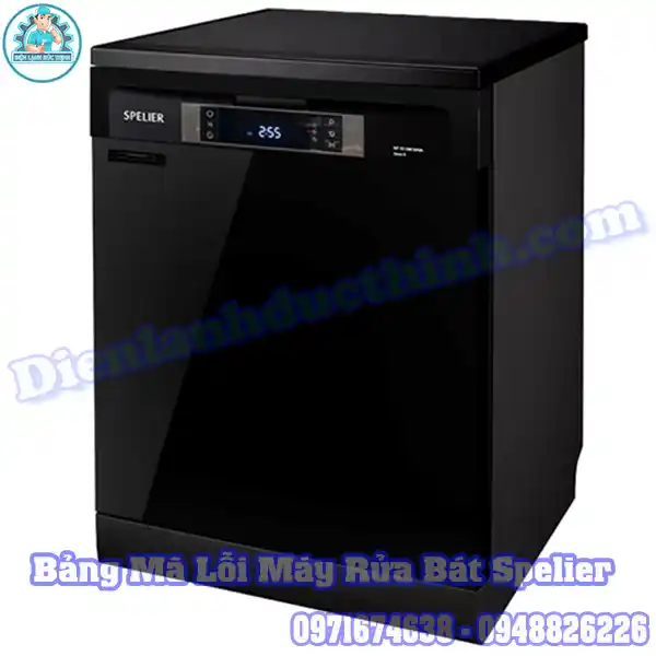 Bảng Mã Lỗi Máy Rửa Bát Spelier & Hướng Dẫn Khắc Phục