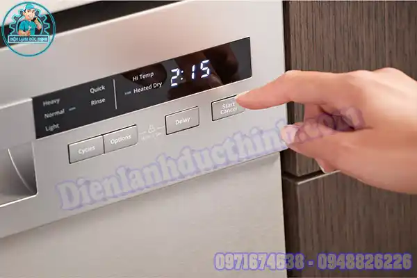 Whirlpool dishwasher error codes E1