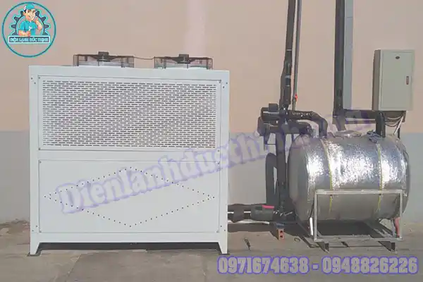 Chiller làm lạnh nước hồ cá