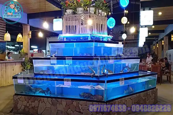 Giá máy làm lạnh nước hồ hải sản