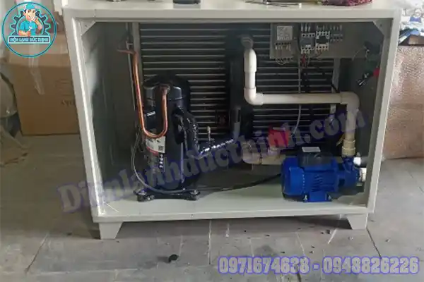 Chiller làm lạnh nước hồ cá