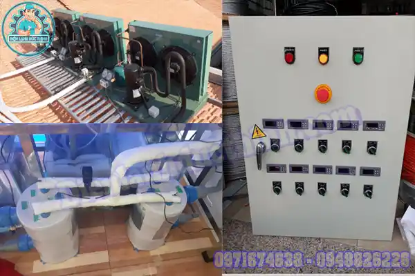 Máy làm lạnh nước hồ cá mini