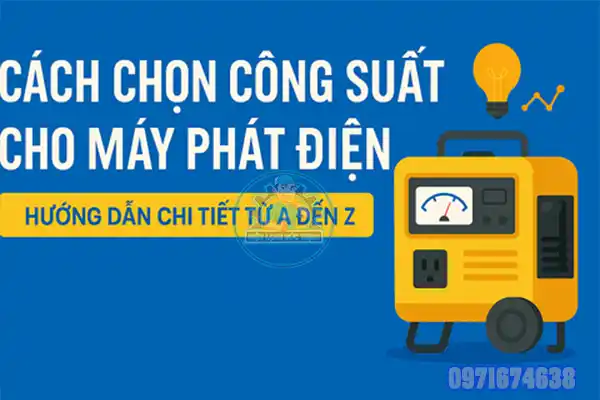 Công suất máy phát điện xoay chiều