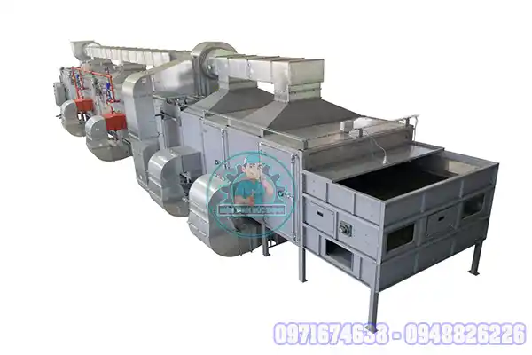 Máy sấy băng tải nhiều tầng