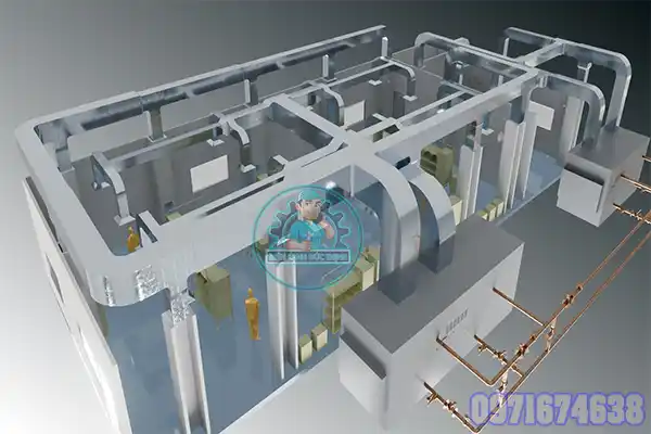 Lắp Đặt Máy Sấy Công Nghiệp Quảng Ninh | Thi Công Phòng Sấy