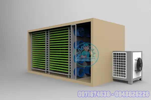 Máy sấy bột sắn dây
