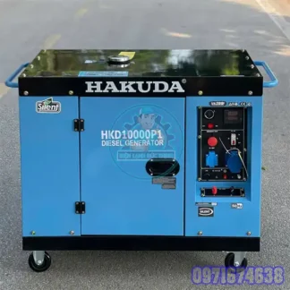 Máy Phát Điện 10KW 1 Pha 3 Pha Xăng, Dầu Đúng Tải Máy Êm