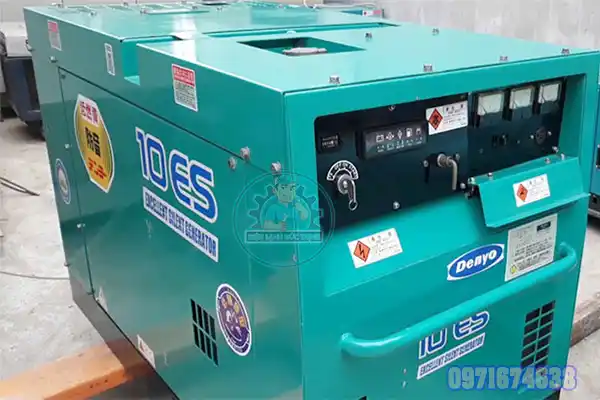 Máy phát điện 10kw chạy dầu nhật bãi
