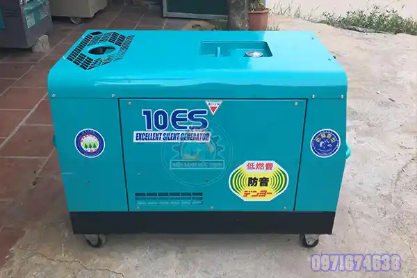 Máy Phát Điện 10KW Cũ 1 Pha 3 Pha
