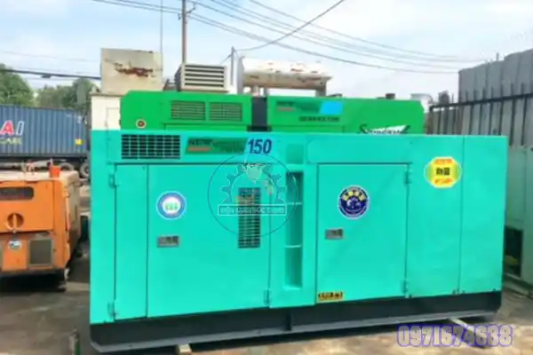 Máy Phát Điện 150kVA Cũ 3 Pha