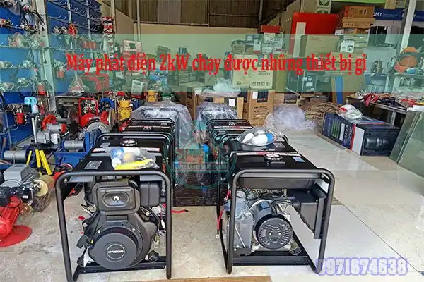 Máy phát điện 2kw giá bao nhiều