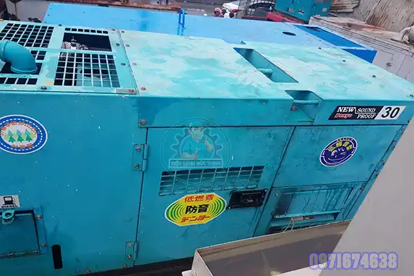 Máy Phát Điện 30kVA 3 Pha Cũ