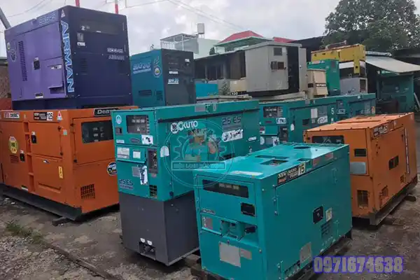 Máy Phát Điện 30kVA 3 Pha Cũ