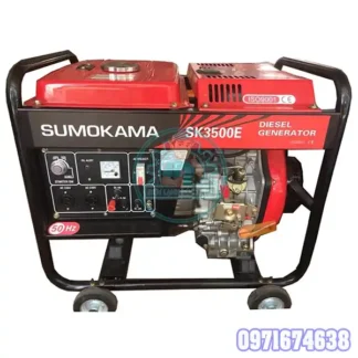 Máy Phát Điện 3kW Chạy Xăng Dầu Chống Ồn Giao Nhanh