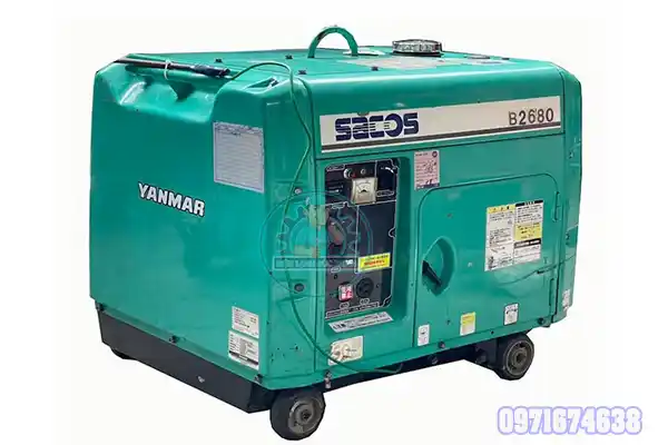 Máy phát điện Nhật bãi Yanmar 5kw
