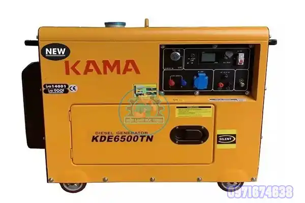 Máy phát điện 5kw chạy dầu nhật bãi
