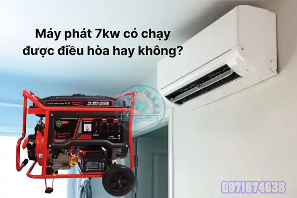 Máy Phát Điện 7kw Chạy Được Những Thiết Bị Gì?