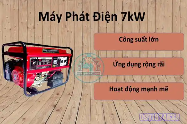 Máy Phát Điện 7kw Chạy Được Những Thiết Bị Gì?