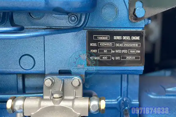 Máy phát điện chạy dầu 50kW TFW2-50 Yangmar