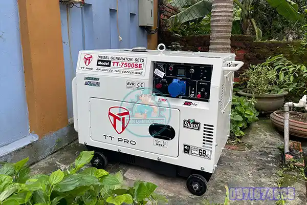 Máy Phát Điện Chạy Dầu 6,7kW TT-7500SE