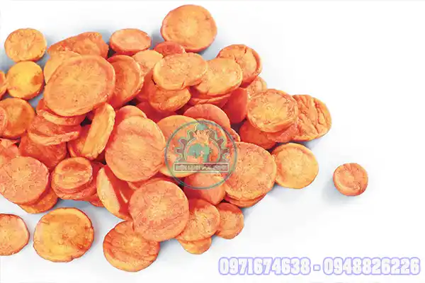 Quy trình sấy cà rốt?
