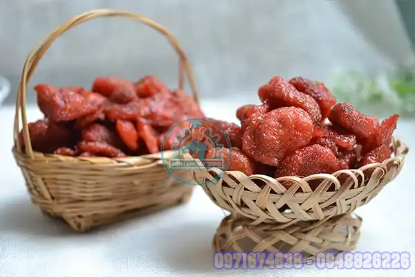 Máy Sấy Dâu Tây Công Nghiệp – Sấy Lạnh, Sấy Bơm Nhiệt