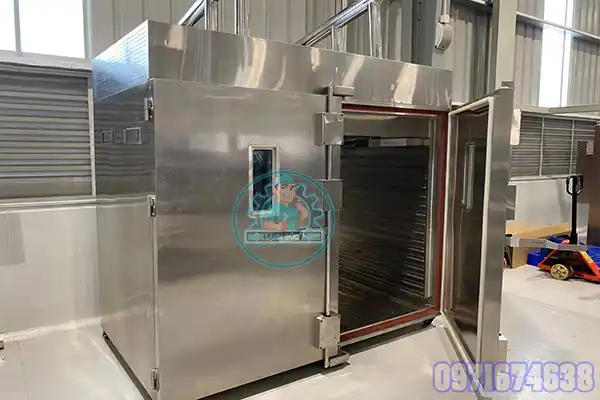 Máy Sấy Nấm Linh Chi Công Nghiệp | Phòng Sấy Dược Liệu 1–10 Tấn