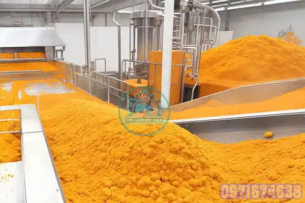 Máy Sấy Tinh Bột Nghệ Công Nghiệp | Phòng Sấy Kiểm Soát Độ Ẩm