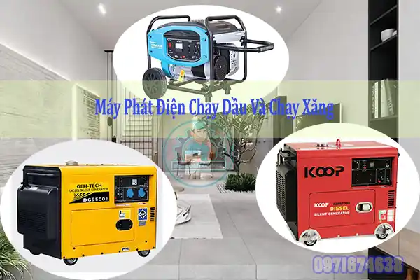 Máy phát điện chạy dầu loại nào tốt
