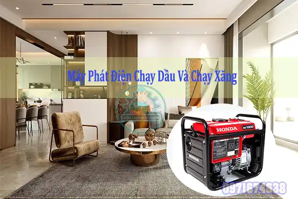 Máy phát điện chạy dầu nhật bãi
